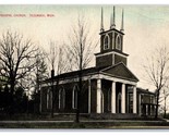 Episcopal Church Tecumseh Michigan MI 1909 DB Postcard R22 - $3.51