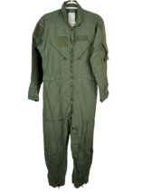 U.S. Military Flight Suit Flyer Mens CWU 27/P Aramid Coveralls Sz 40 Reg... - $915.15 MXN