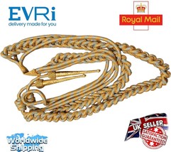Air Force Aiguillette Shoulder Gold &amp; Blue Wire Aiguillette shine Materi... - €39,49 EUR