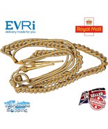 Air Force Aiguillette Shoulder Gold &amp; Blue Wire Aiguillette shine Materi... - $62.15 CAD
