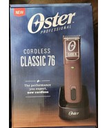 NEW Oster Classic 76 Hair Cutting Cordless Clipper Pro Barber Salon  - $2,427.36 MXN