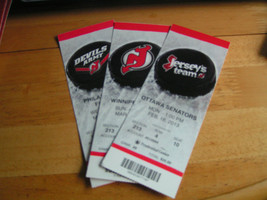 NHL New Jersey NJ Devils 2012-13 Season Full Unused Ticket Stubs Lot $3.... - £3.14 GBP