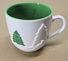 Starbucks Coffee Co. Holiday 2006 16 Oz 3D Christmas Tree Snowman Theme CUP/MUG - $30.97
