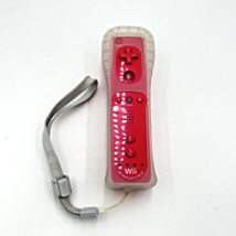 Nintendo Wii Motion Plus Remote Controller OEM Pink Original RVL-036 Tested - £18.47 GBP