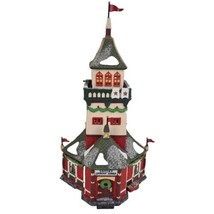  Department 56 North Pole Series Santa&#39;s Lookout Tower Christmas Village 56294 - £19.54 GBP