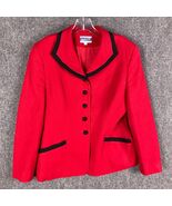 Vintage Pendleton Coat Women&#39;s Size 12 100% Wool Red Made In USA Adults - $104.69 CAD