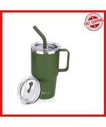 Stylish 24 oz Insulated Coffee Mug - Double Wall Stainless Steel with St... - $569.03 MXN