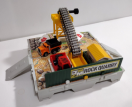 Vintage 1988 Micro Machines Rock Quarry Travel City Mini Toy Playset Complete - £23.94 GBP