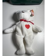 Ty 4058 Valentino Bear Beanie Baby 1993 - $124.17 MXN
