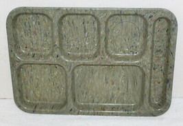 Dallas Ware Confetti Spatter Melmac Divided Dinner Lunch Serving Tray # ... - $29.99