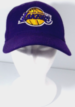 Adidas NBA Los Angeles Lakers Adjustable Purple Wool Ball Cap - $14.72