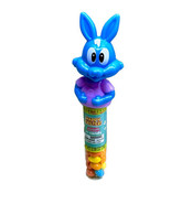 1 Blue Easter Bobbin Bunnies with Candy Jelly Beans Dispenser  0.98oz Se... - $220.14 MXN