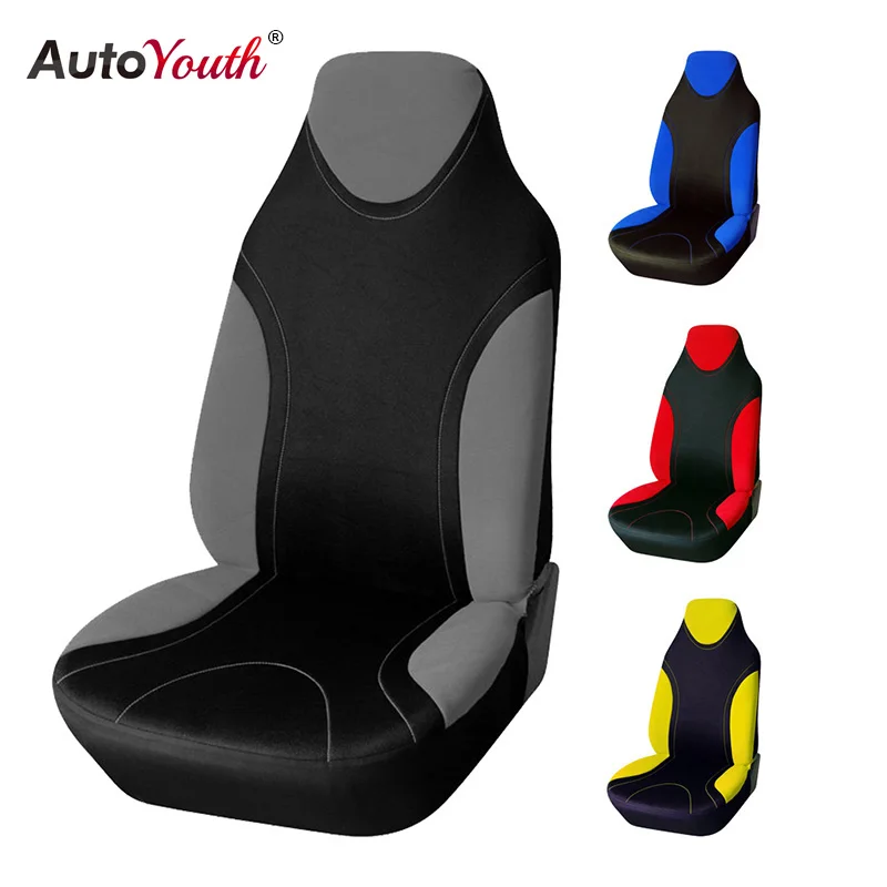 Seat Cover Supports High Back Bucket AUTOYOUTH Car Seat Cover Universal Fits - £16.43 GBP