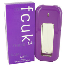 FCUK 3 by French Connection Eau De Toilette Spray 3.4 oz For Women - £19.53 GBP