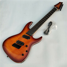 Fan Fretted 7 Strings Electric Guitar,Mahogany Body Rosewood Fingerboar ... - $219.00