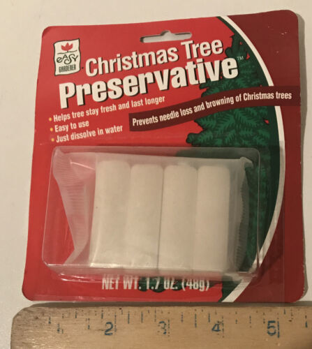 Vtg New Easy Gardeners Christmas tree Preservative 1.07 Oz  USA Made - $14.70