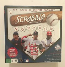 2009 MLB St. Louis Cardinals Baseball Edition Fundex Scrabble Board Game New - £75.71 GBP