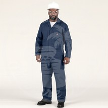 Dickies Flex Performance Coverall LG Regular Navy Blue Temp Control Long... - €28,79 EUR