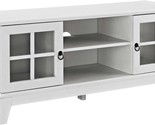 White 47-Inch Tv Stand By Modway Isle, Which Is Contemporary And Coastal. - £179.53 GBP