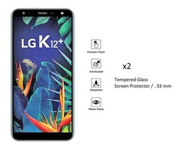 2 x Tempered Glass Screen Protector for LG K40 - $9.85