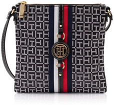 Tommy Hilfiger Women&#39;s Jaden Plus Crossbody white/black - $59.15