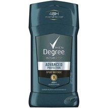 2 Packs Degree Men Sport Defense Antiperspirant &amp; Deodorant - 2.7 oz - £23.15 GBP