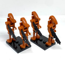 JKStore B1 Battle Droid Star Wars Geonosis Droids E5 Blasters Orange Minifigure - $10.00