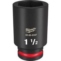 Milwaukee Tool 49-66-6347 1-1/2 In. Shockwave Impact Duty 3/4 In. Drive ... - £51.95 GBP