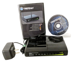 Trendnet TEW-652BRP 300Mbps Wifi Wireless N 4-Port 10/100 Router - £6.05 GBP