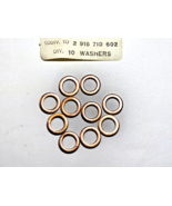 2916710602 COPPER WASHER COPPER WASHER. PACK OF 10 - $10.52