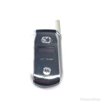 Motorola V276 Verizon Flip Cell Phone Black/Silver CDMA Cam Compact 2G - £7.88 GBP