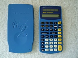 Texas Instruments 2 Math Explorer Solar Calculator &quot; GREAT ITEM &quot; - £10.99 GBP