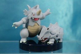Takara Tomy Pokemon Zukan DP6 1/40 Scale Real Figure Rhyhorn Rhydon  - $79.99