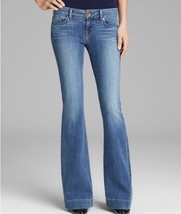 J Brand Love Story Low-Rise Flare Jean Bell Women SIZE 28x34 Medium Wash... - $34.99