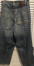 Ecko Unlimited Jeans Mens 30x25 Blue Baggy Fit Loose Hip Hop Urban Skater Grunge - £70.38 GBP
