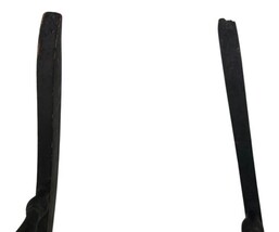 Antique Wooden Rocking Chair w/ Leather Seat Nursery Child Small Adult image 5