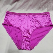 Viola&#39;s Secret Second Skin Liquid Satin Shiny Panties Pink High Gloss Si... - $34.64
