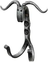 ARTIZANSTORE Vintage Style Hand Forged Wall Mounted Hook for Home and Of... - £38.54 GBP