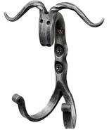 ARTIZANSTORE Vintage Style Hand Forged Wall Mounted Hook for Home and Of... - £38.55 GBP