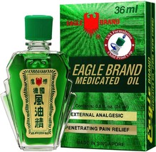 Eagle Brand Medicated Oil 1.2 Oz - 36 ml (Pack of 12) - Exp: 11-2026 - $89.09