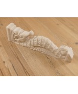 Large Seahorse Wood Corbel Nautical Shelf Bracket Beach Decor Sea 15&quot;  F... - $84.07 CAD