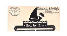 Classic Motifs Row by Row 10 Inch Charcoal Split Bottom Craft Holder - $11.95