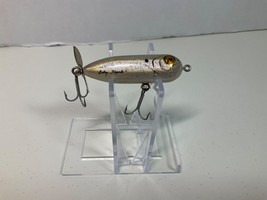 Vintage Heddon Baby Torpedo Fishing Lure Silver Shad 2.5&quot; 2-Hook - £7.84 GBP