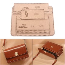 Shoulder Bag Leather Craft Template Sewing Pattern Kraft Paper Acrylic DIY Craft - £13.12 GBP+