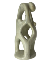 Abstract Family Tree Hand Carved Kenya Kisii Soapstone Statue Figurine 7&quot; - £18.96 GBP