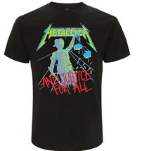 METALLICA T-Shirt Justice For All New Rock Metal Tee - £15.94 GBP+