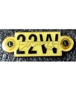 22W Lions International Pin - €4,28 EUR