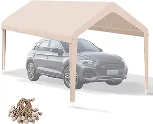 Carport Canopy 12&#39;X20&#39; Heavy Duty Replacement Cover, Garage Shelter Cove... - $203.99