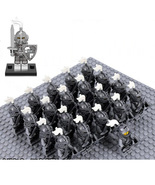 21pcs/set Medieval War Castle Heroic Dragon Knight Army Minifigure Blocks Toys - £23.51 GBP