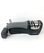 Smith&#39;s Electric Knife Sharpener 50005 w/Switching Adaptor Gray Black - £9.06 GBP